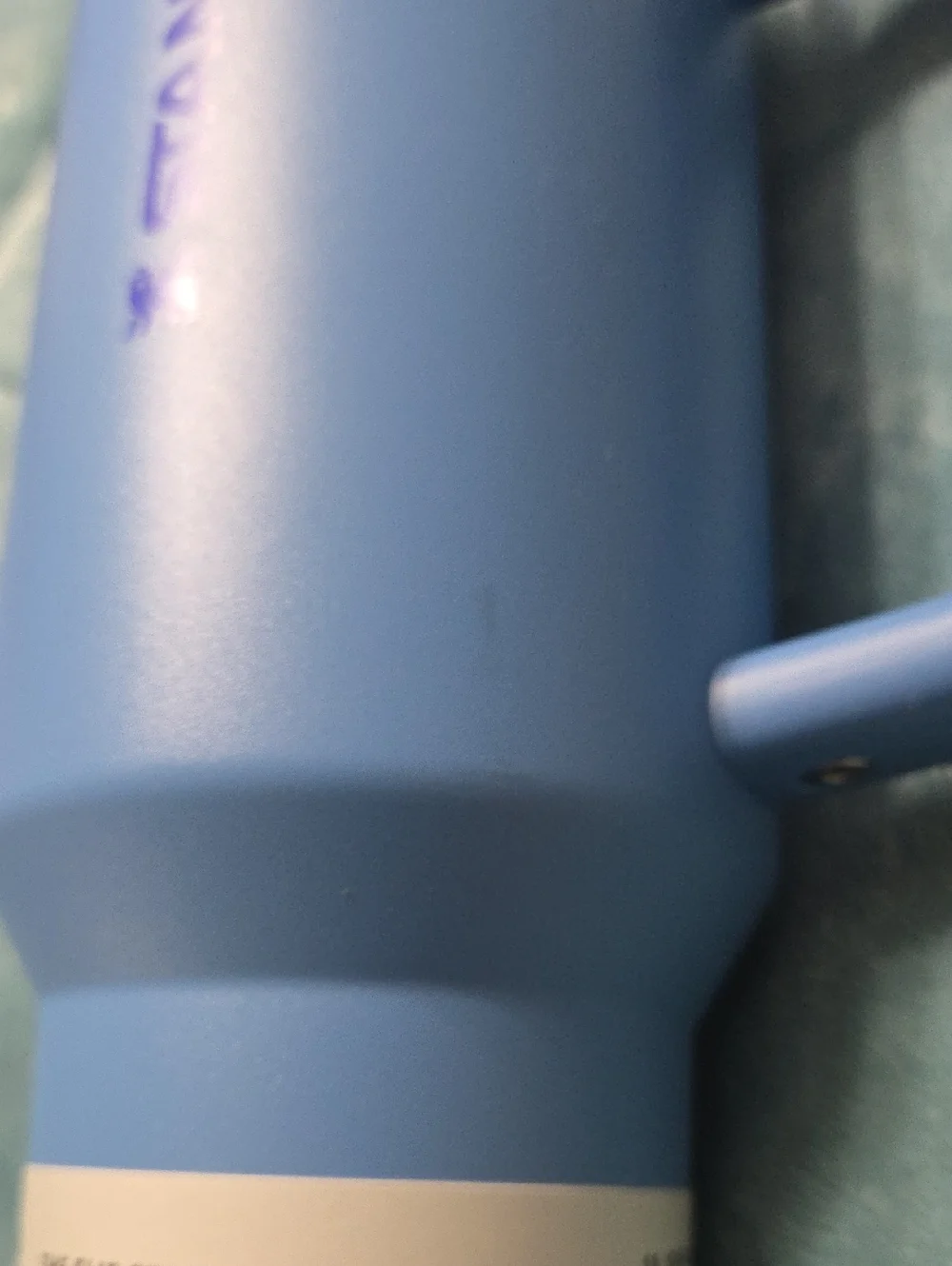Stanley Blue Quencher Tumbler with Handle - Picture 10 of 10